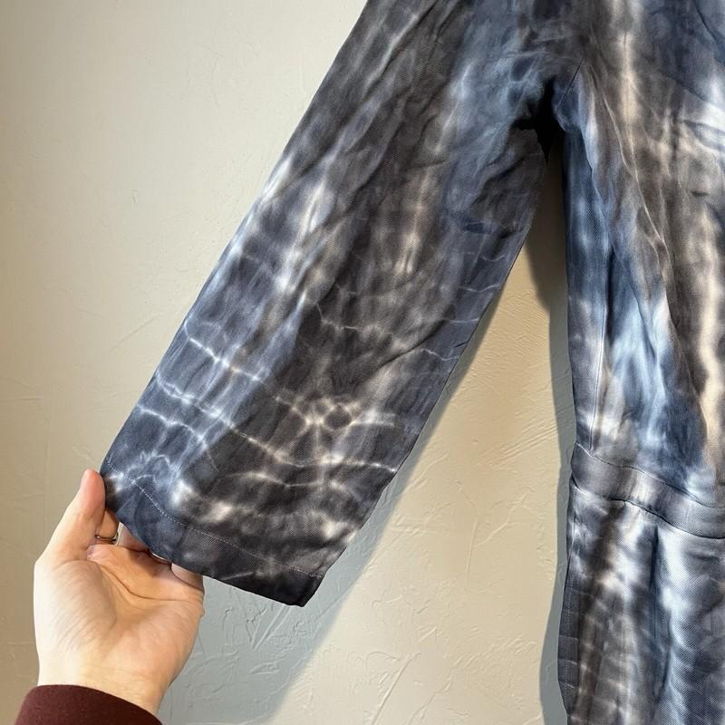 Anthropologie Cloth & Stone Jumpsuit Jumper Women Tie Dye L Long Sleeve Boho