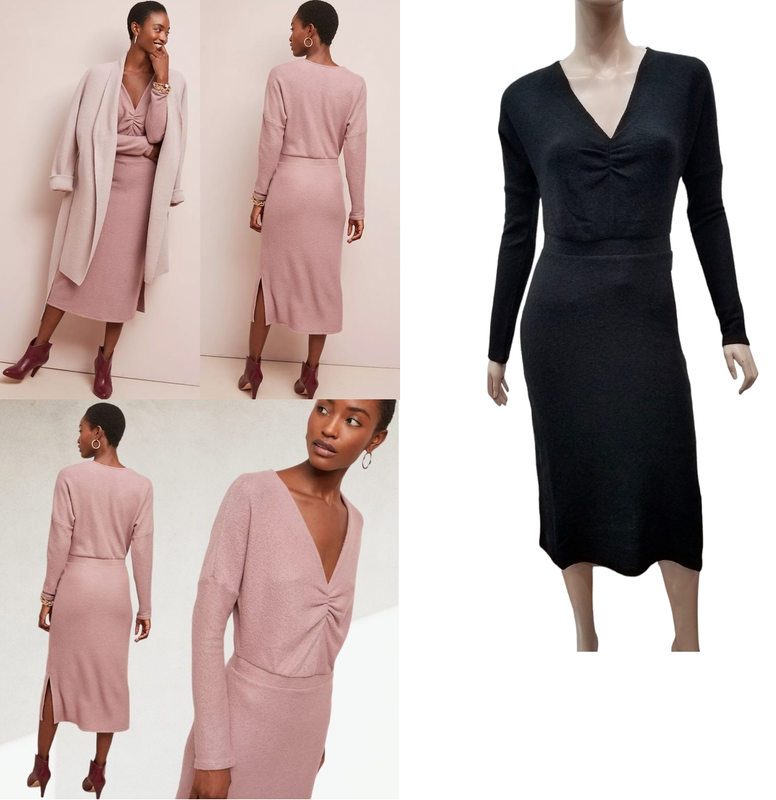 Anthropologie Eri + Ali Winter Splendor Soft Dress
