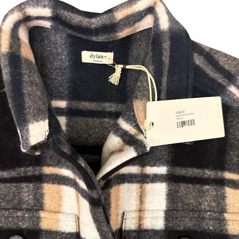 Anthropologie Plaid Dylan Jacket Medium NWT $158