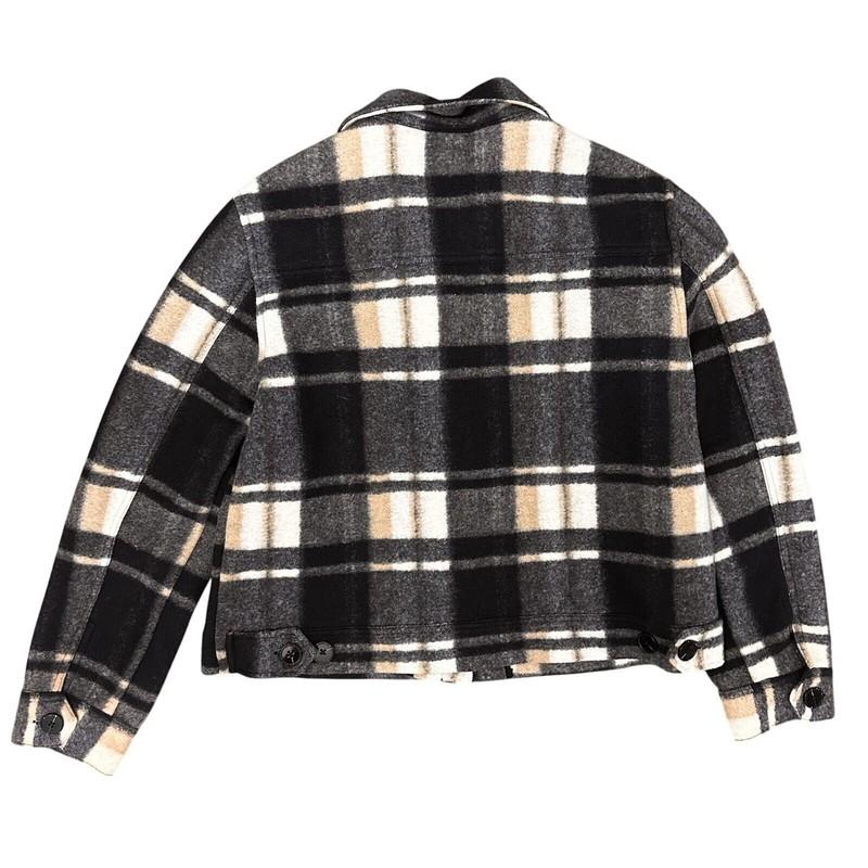 Anthropologie Plaid Dylan Jacket Medium NWT $158