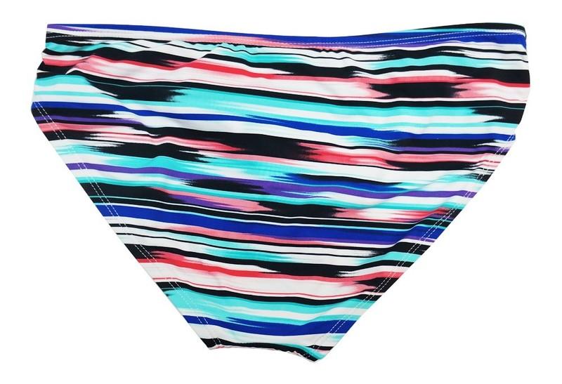Apt 9 Multi Striped Side Tie Bikini Bottoms Swimsuit Women's S M L XL XXL 1X