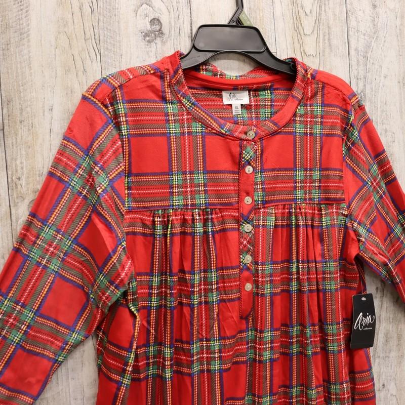 Aria Collection Women's -Size XL- Knit Velour Long Sleeve Ballet Nightgown SOFT