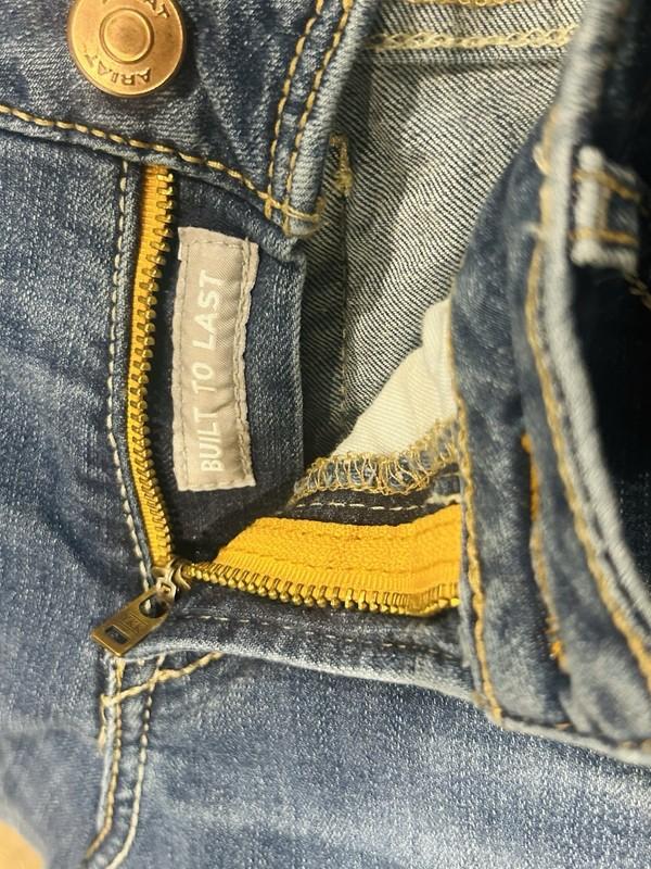 Ariat Rebar Jeans Womens 28S X 31L Perfect Rise Boot Leg Western Malibu Cowboy