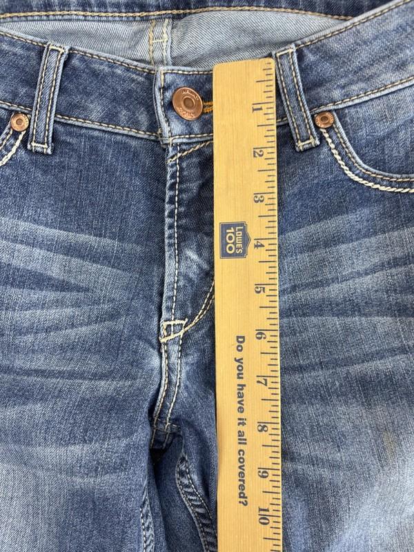 Ariat Rebar Riveter Straight Jeans Womens 30 Short Blue Mid Rise Carpenter Work