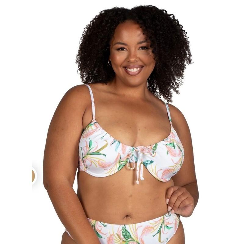 ArTeSanDs Floral Bikini Swim Top