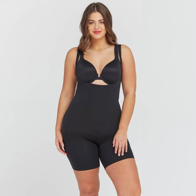 ASSETS SPANX Bodysuit Shapewear Tummy Control Women's Body Slimmer