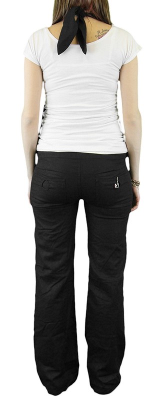 Athleta Brooklyn Heights Women's Size 4 Wide Leg Jumpsuit - Black (534779)