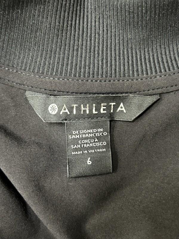 Athleta Brooklyn Utility Jumpsuit Black #824834 Womens With Pockets NWOT Size 8