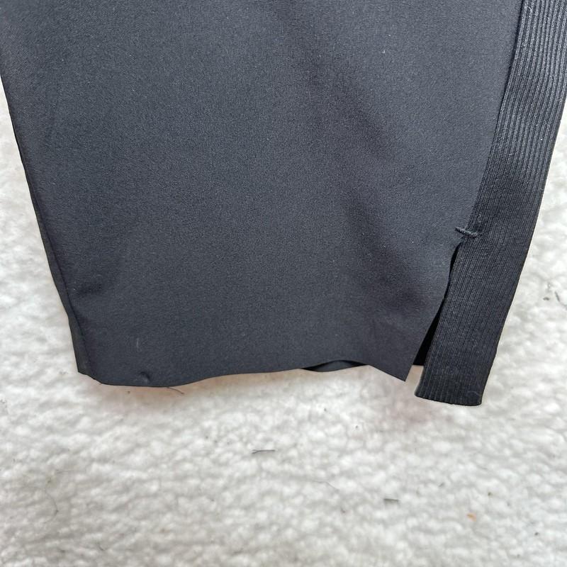 Athleta Jumpsuit Womens 12P Black Brooklyn V Neck Sleeveless Cropped Pockets