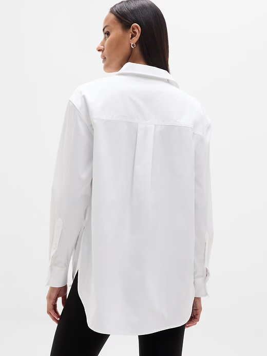 Athleta - Midday Relaxed Poplin Shirt