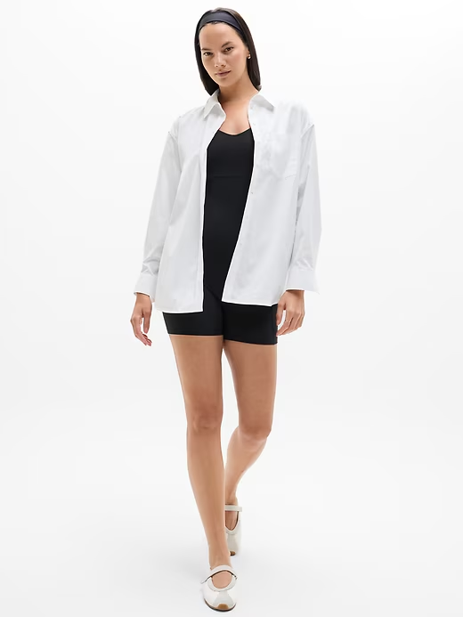Athleta - Midday Relaxed Poplin Shirt