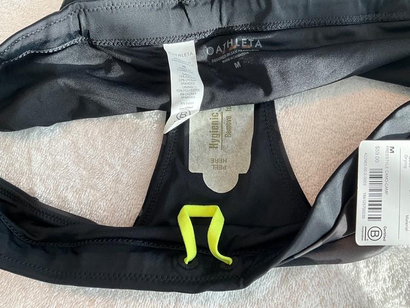 Athleta NWT M 8 10 Camo Freestyle Bikini Full Bottom 422965 Camouflage