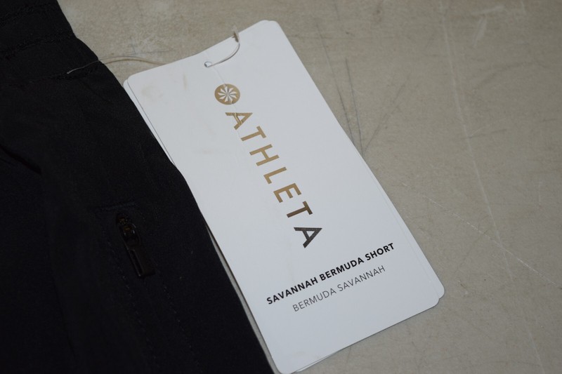 Athleta Savannah Bermuda Short Black Medium