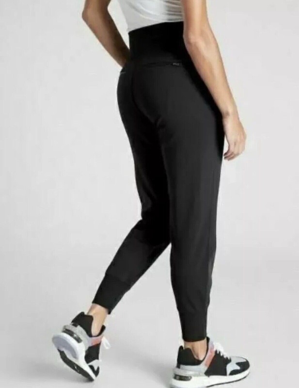 Athleta Women's Size XL High Rise Venice Jogger Brown Athleisure Walk Run 597888