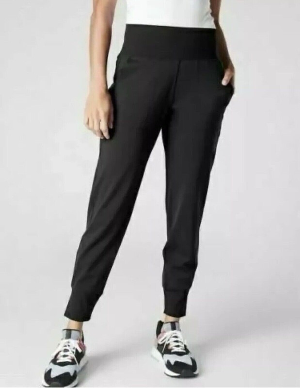 Athleta Women's Size XL High Rise Venice Jogger Brown Athleisure Walk Run 597888