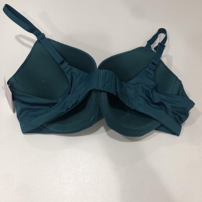 Auden Teal Lightly Lined Full Coverage Underwire Bra 38C