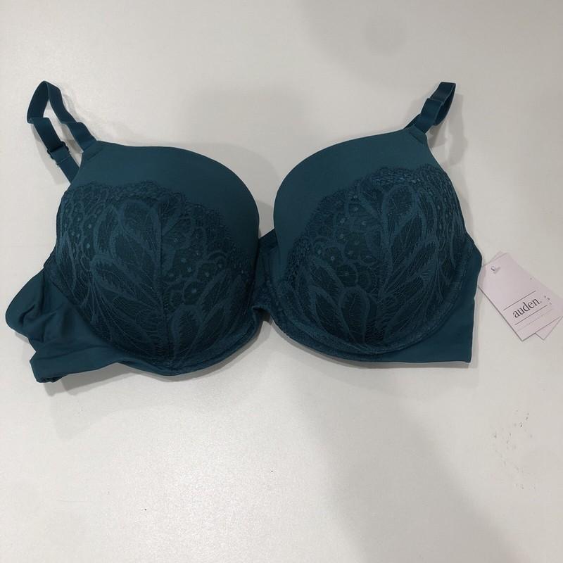 Auden Teal Lightly Lined Full Coverage Underwire Bra 38C
