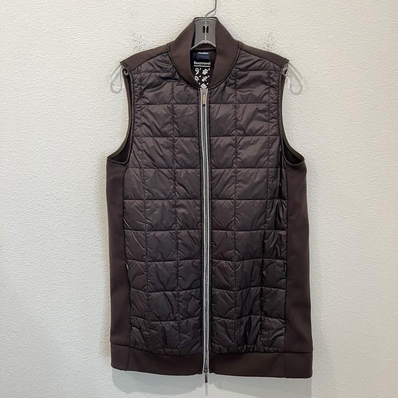 Auth Max Mara Leisure Women’s Dark Brown Padded Nylon Balsamo Vest Sz M