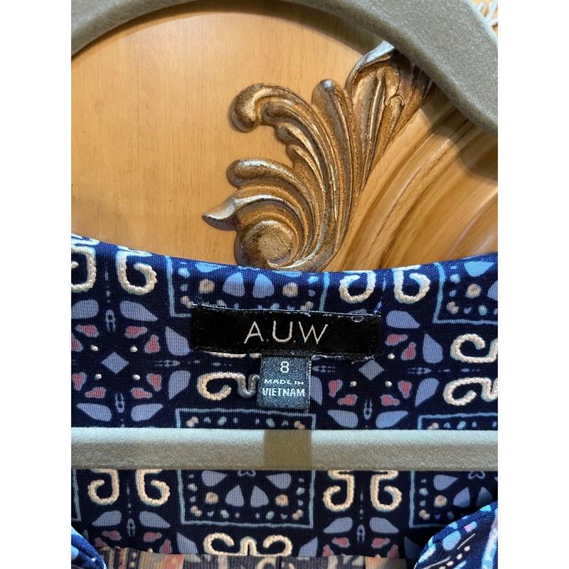 AUW Knee Length Dress Size 8