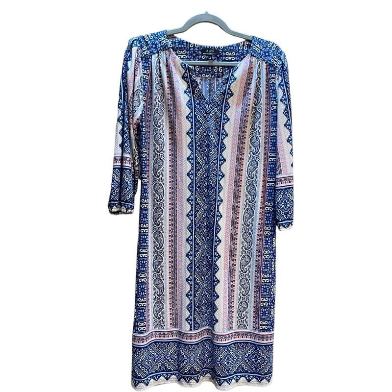 AUW Knee Length Dress Size 8