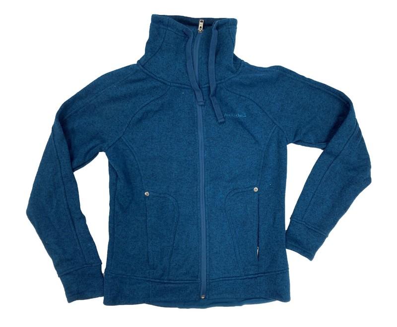 Avalanche Women's Full Zip Fleece Jacket Moroccan Blue