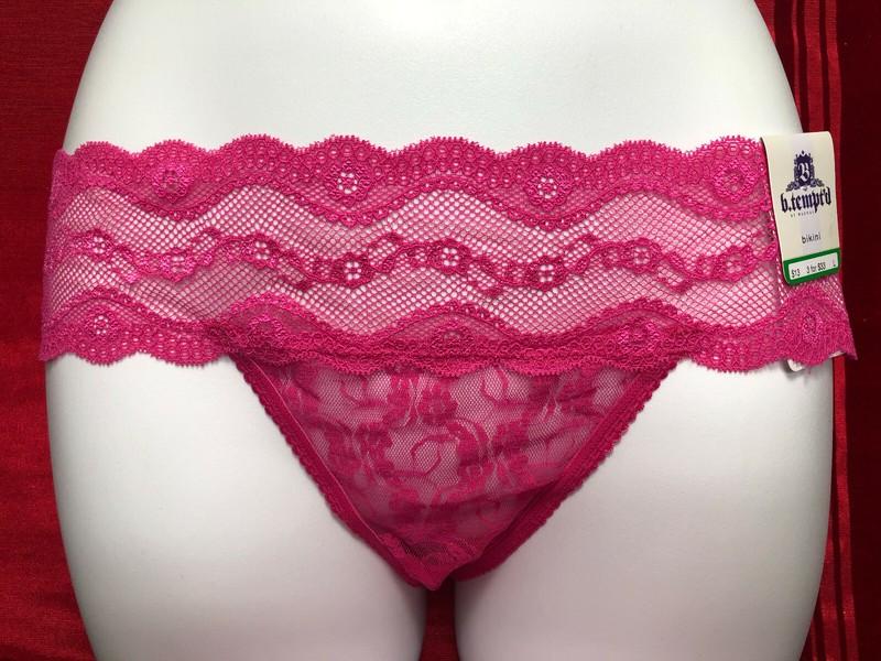 B.TEMPT'D BY WACOAL LACE KISS BIKINI CHOOSE YOUR COLOR & SIZE STYLE#978182 NEW