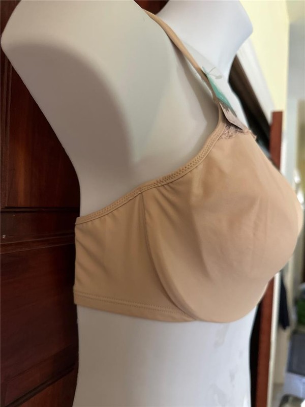 Bali 3385 Bra Passion For Comfort Minimizer Underwire Beige 40C NWT