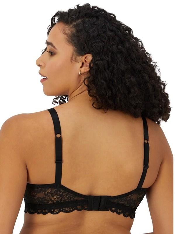 Bali Womens Beautifully You Lace Comfort Wireless Bra Black (CHOOSE SIZE)