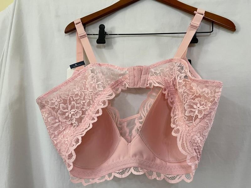 Bali Womens Beautifully You Lace Comfort Wireless Bra Pink U Pick Sizes New