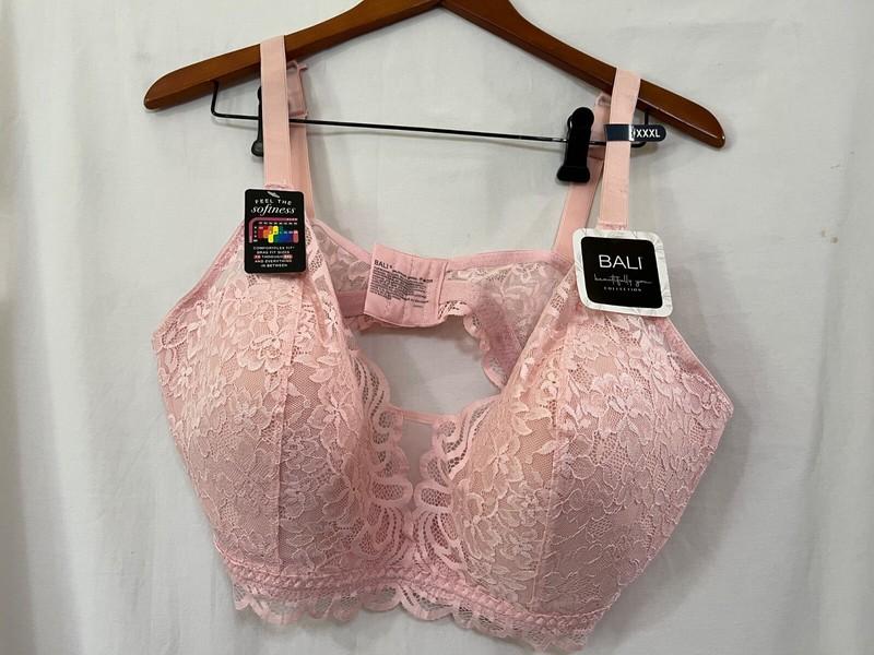 Bali Womens Beautifully You Lace Comfort Wireless Bra Pink U pick Sizes New