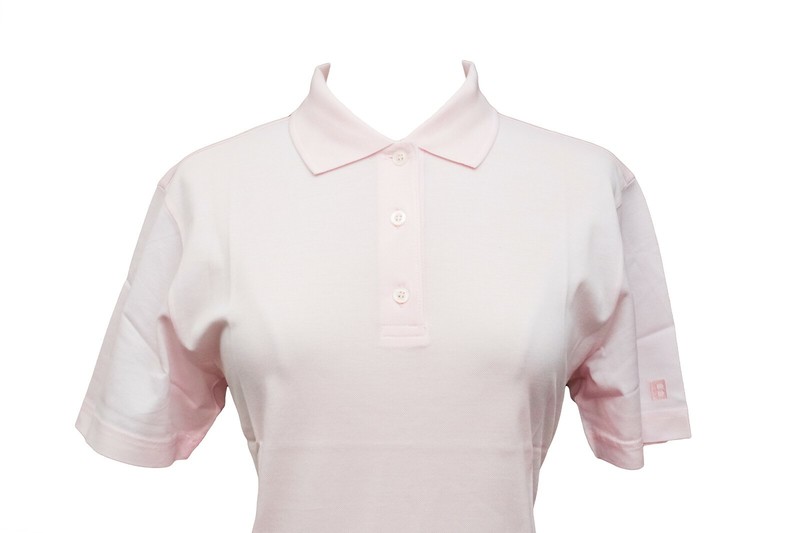 Bally Golf Pink 100% Cotton Women's US Size 8 Luxurious High Quality Polo