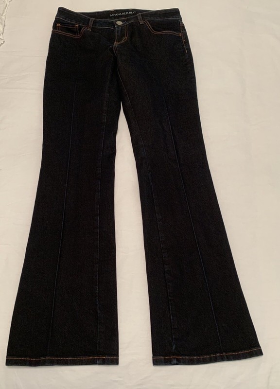 Banana Republic Jeans Womens Size 29 (true 31x33) Dark Wash (J116) Stretch