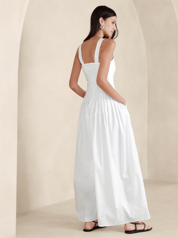 Banana Republic Ness Poplin Jumpsuit White Sz 00P 0P 0 6 12T