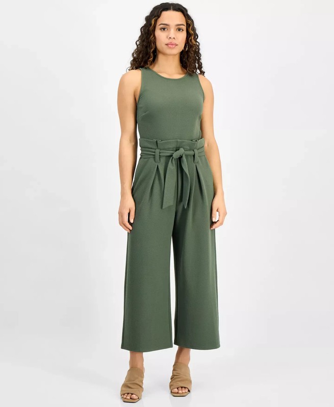 Bar III Women's Jumpsuit Petite Jumpsuits PXL Sleeveless Crewneck
