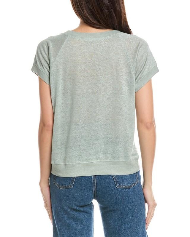 Barefoot Dreams Malibu Collection Linen Raglan T-Shirt Women's