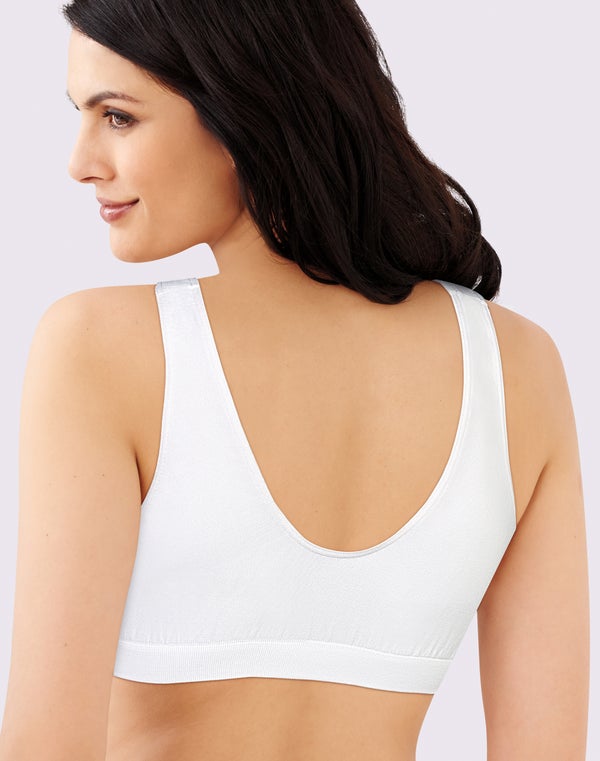 Barely There Bali Comfort Revolution Microfiber Crop Top Seamless Wirefree 103J