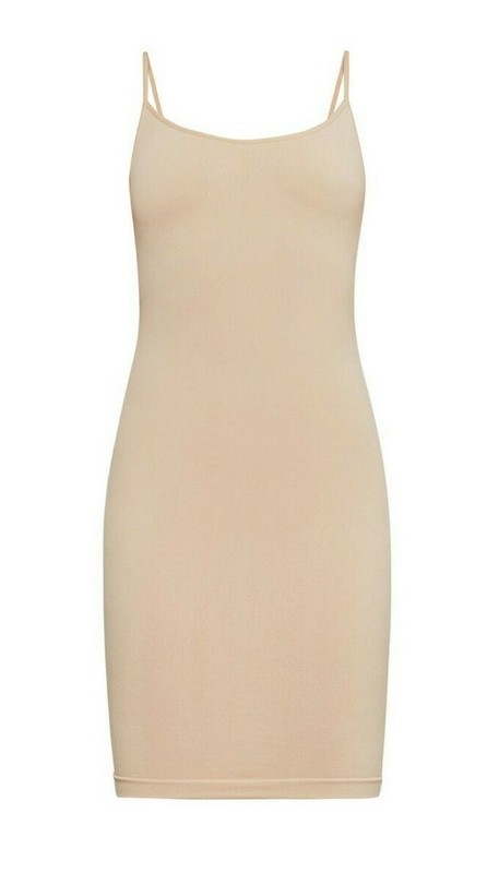 BCBGMAXAZRIA Enya Slip Dress Nude Color Size M/L NWT FREE SHIPPING