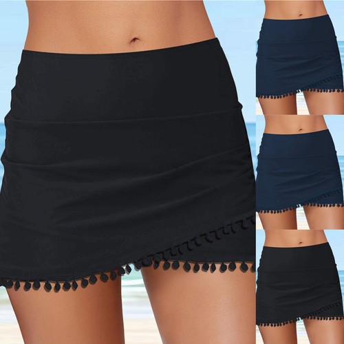 Beach Tank Skirt Women's Beach Swimming Bikini Swimsuit Waist Shorts