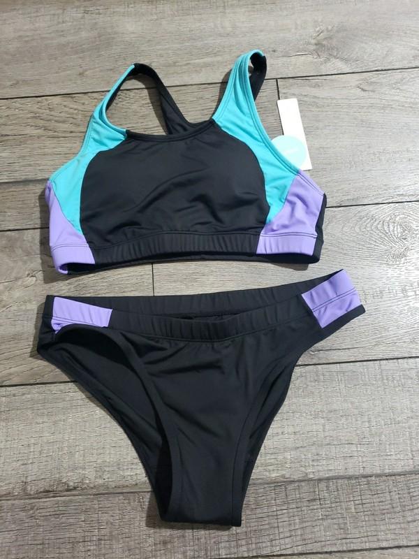 Beautikini Period Swimwear Two Piece Leakproof Menstrual Bikini Swimsuit Sz XS