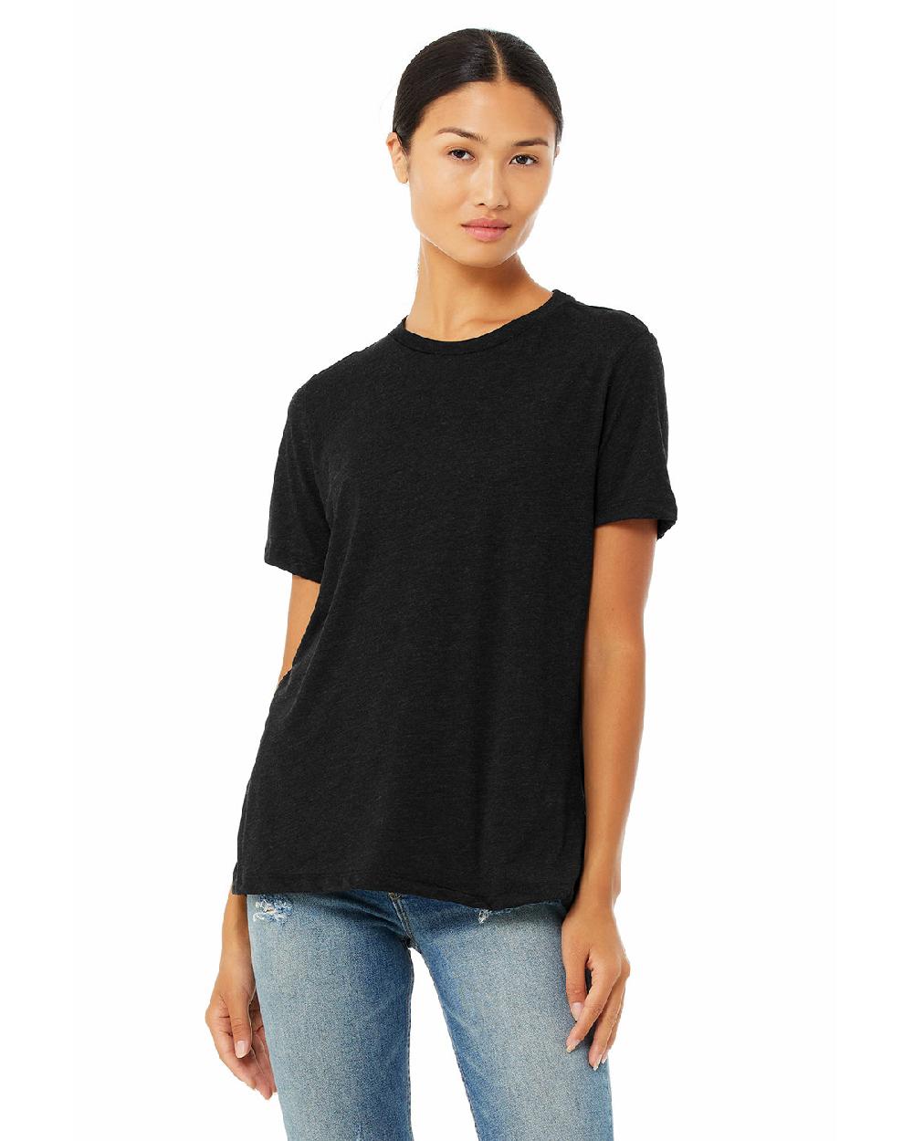 Bella + Canvas 6400CVC Ladies Relaxed Heather Crew Neck CVC Short Sleeve T-Shirt