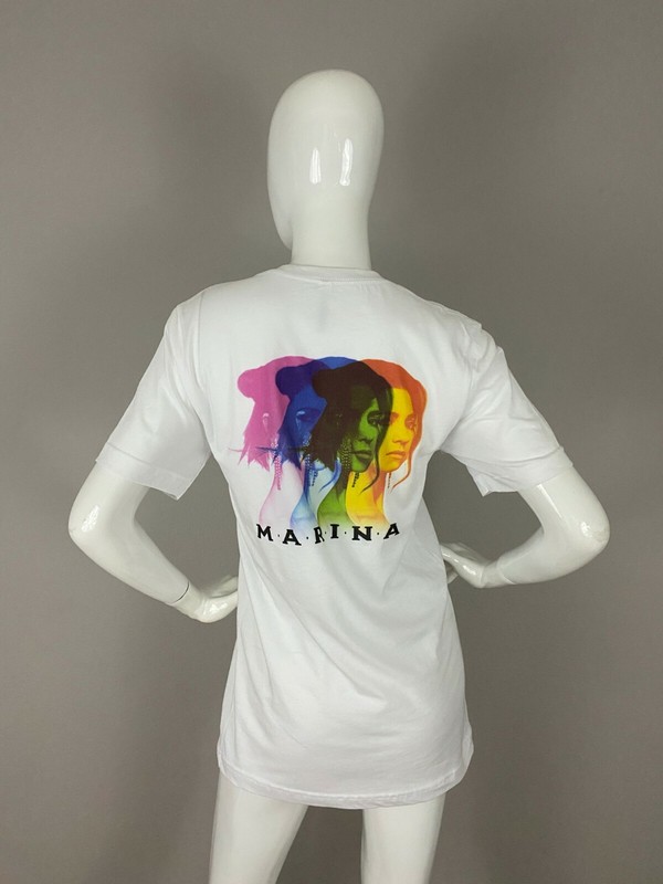Bella-Canvas Marina North America Tour Graphic T-shirt Size S