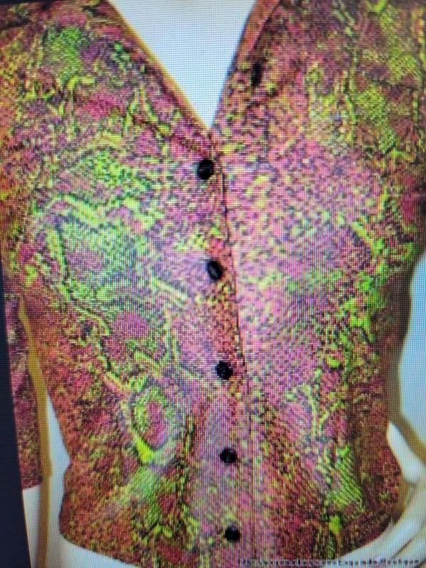 Betsey Johnson Of New York Leopard Top Pants Skirt Size Large