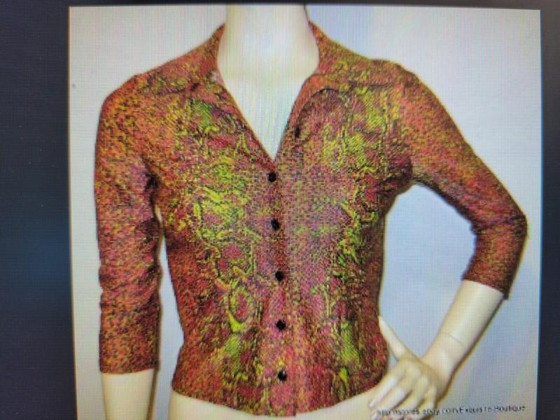 Betsey Johnson Of New York Leopard Top Pants Skirt Size Large