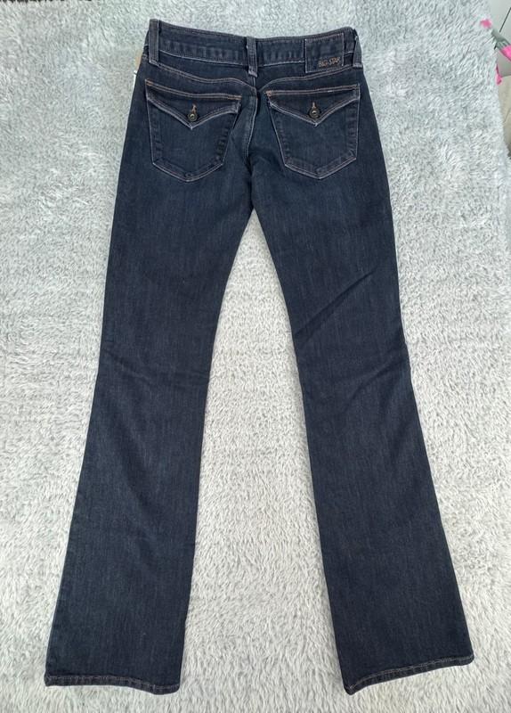 Big Star Junior Womens 1/25R Dark Wash Tanker Bootcut Jeans Durable Stretch