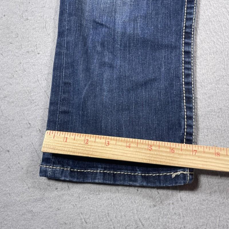 BKE Dakota Jeans Womens 28 Straight Leg Mid Rise Stretch Classic Casual Denim Pa