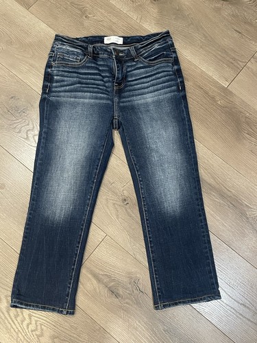 BKE Payton Women’s Universal Fit Mid-rise Straight Leg Size 27 x 23 Blue Jeans