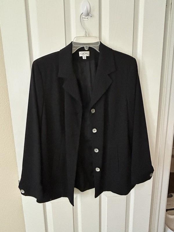Black Blazer Size 6