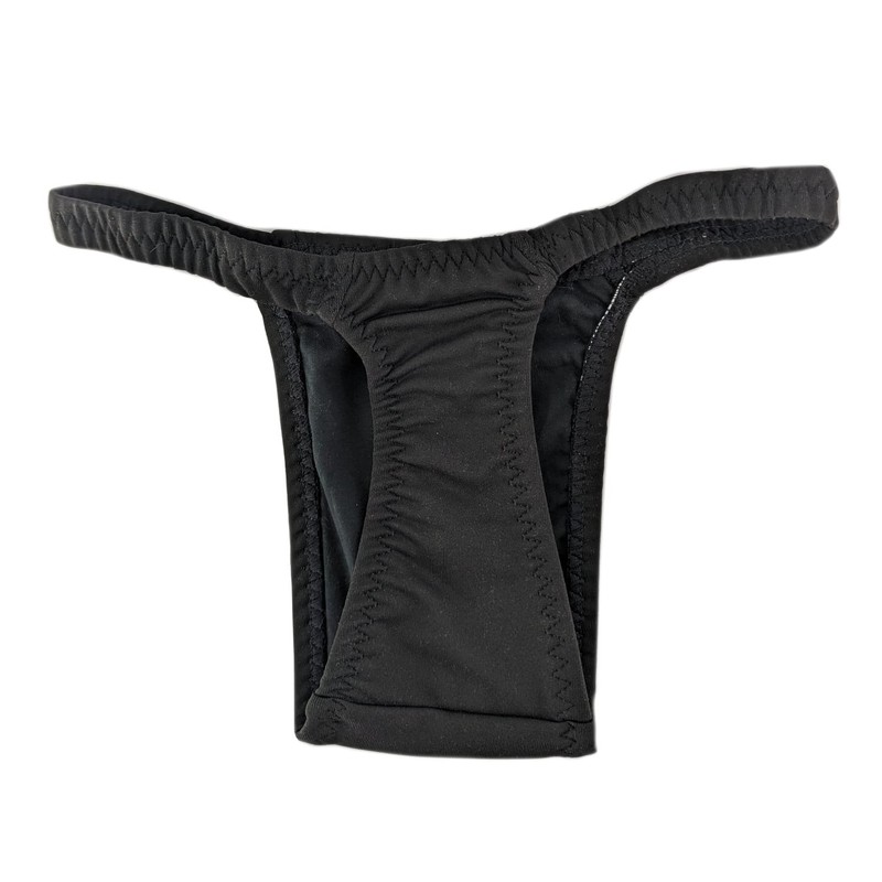 Black Satin Gaff Panty Tucking Compression Underwear Transgender Or Crossdresser