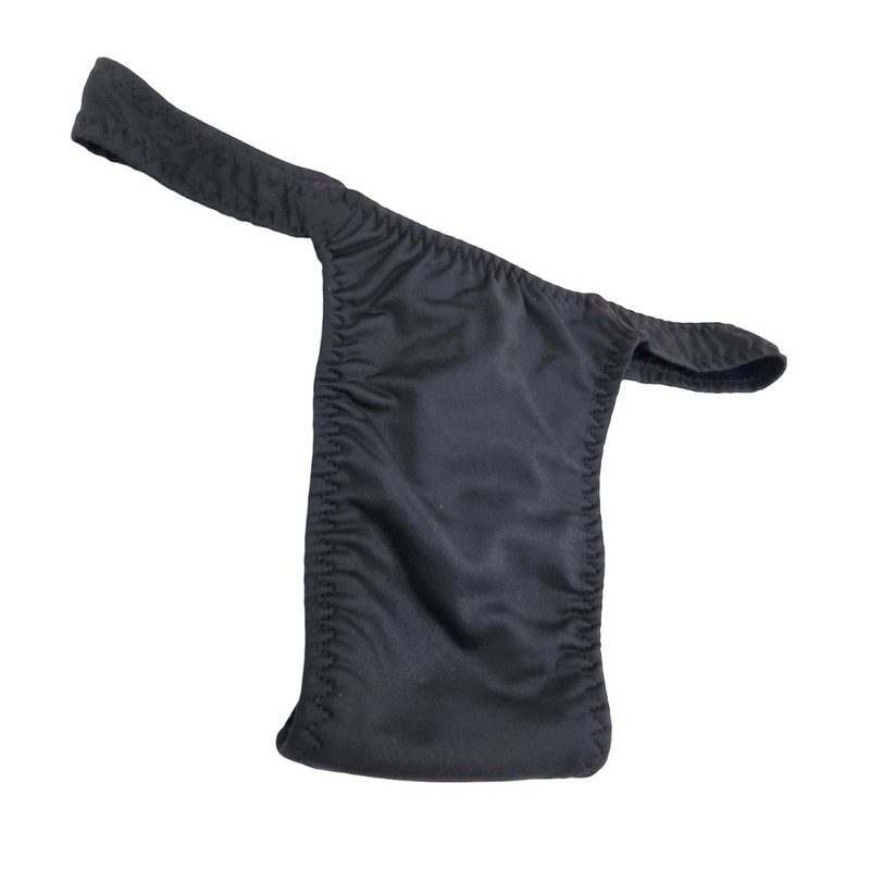 Black Satin Gaff Panty Tucking Compression Underwear Transgender or Crossdresser