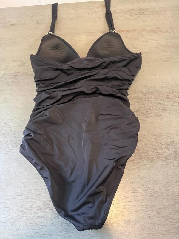Black VICTORIAS SECRET One Piece Swimsuit Bikini Size Small